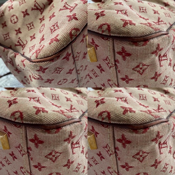 Authentic Louis Vuitton Cherry Monogram Josephine Mm Handbag - Picture 13 of 16